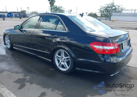 2011 Mercedes-Benz E 550 4Matic from USA, damaged, VIN WDDHF9AB6BA422797